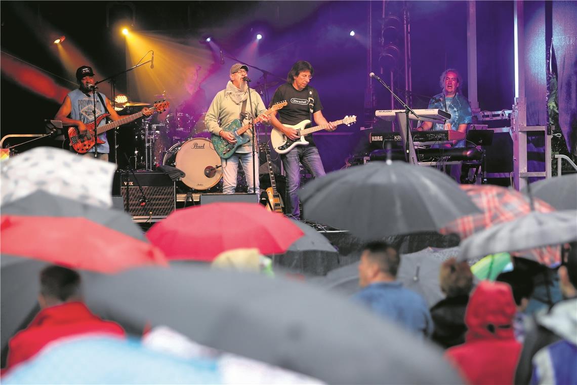 Auch im Regen schön