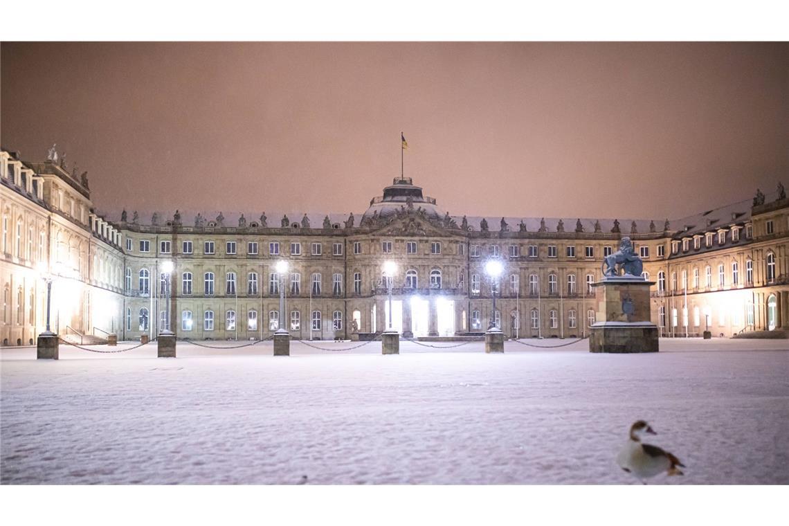 Leichter Schneefall bepudert Baden-Württemberg zumindest in Teilen (Symbolbild).