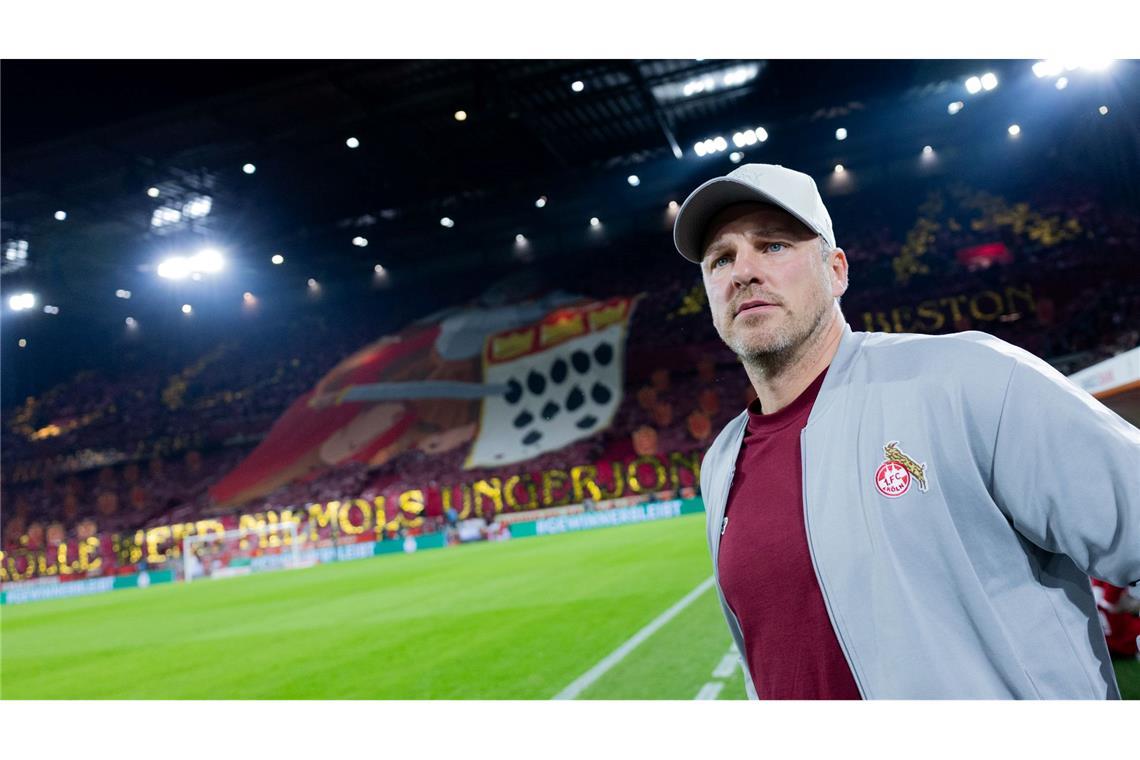 Tradition trifft Moderne: Der Pokal im Videobeweis-Dilemma Leidtragender einer Fehlentscheidung: Kölns Trainer Lukas Kwasniok.