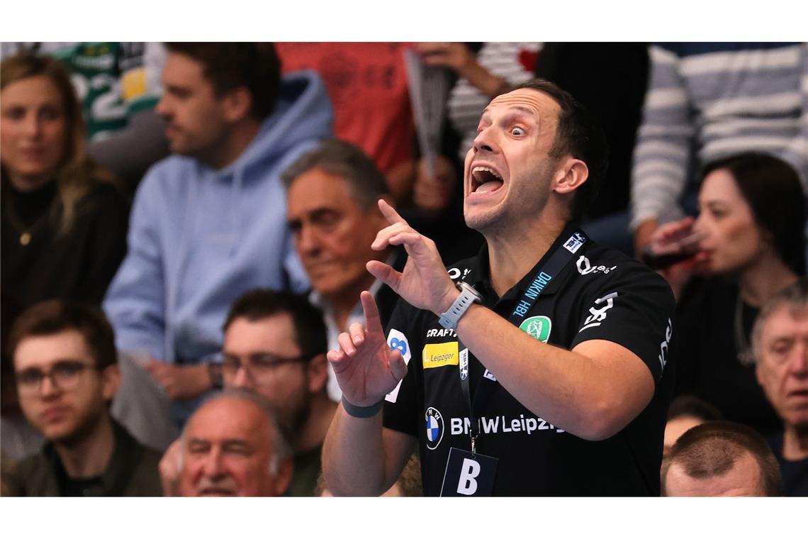 Leipzigs Coach Raul Alonso.