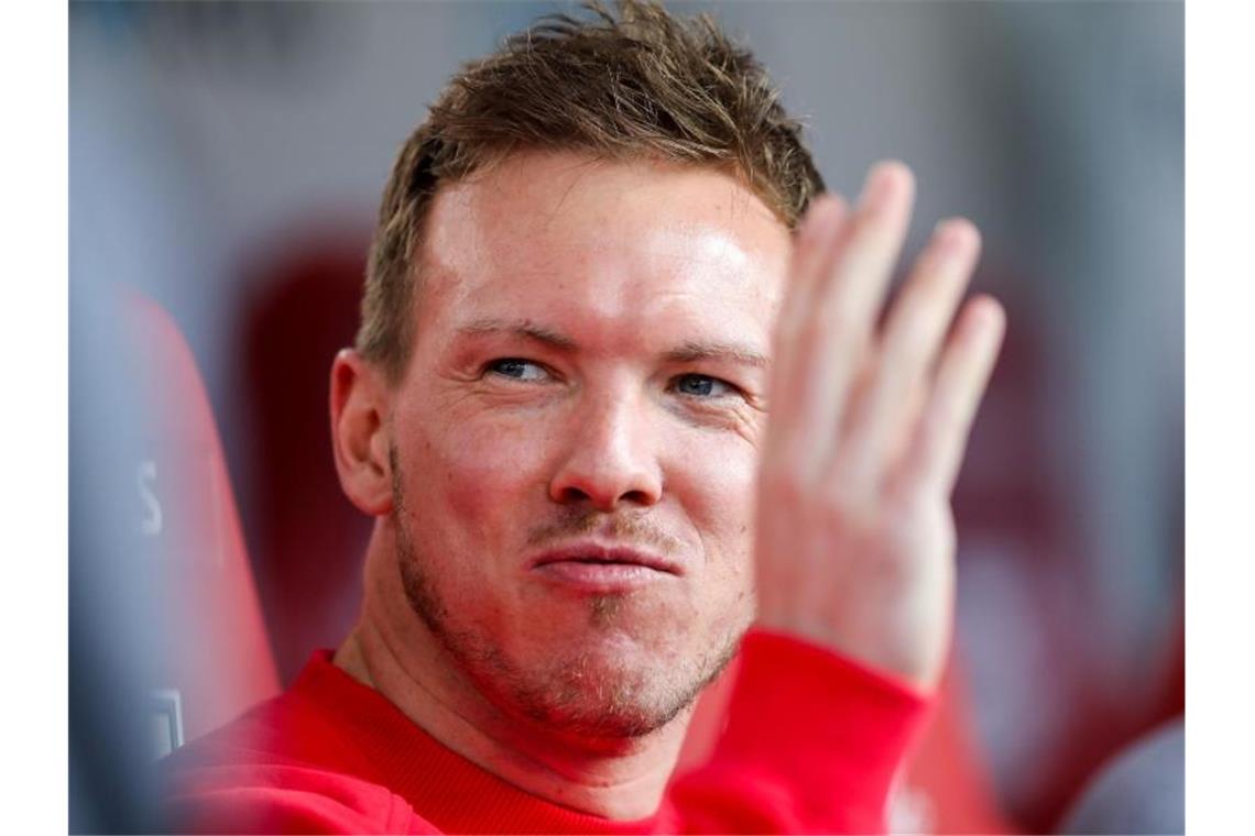 Nagelsmann mit Internet-Taktik gegen Mourinho Leipzigs Trainer Julian Nagelsmann checkt den Gegner vorher im Internet. Foto: Jan Woitas/dpa-Zentralbild/dpa