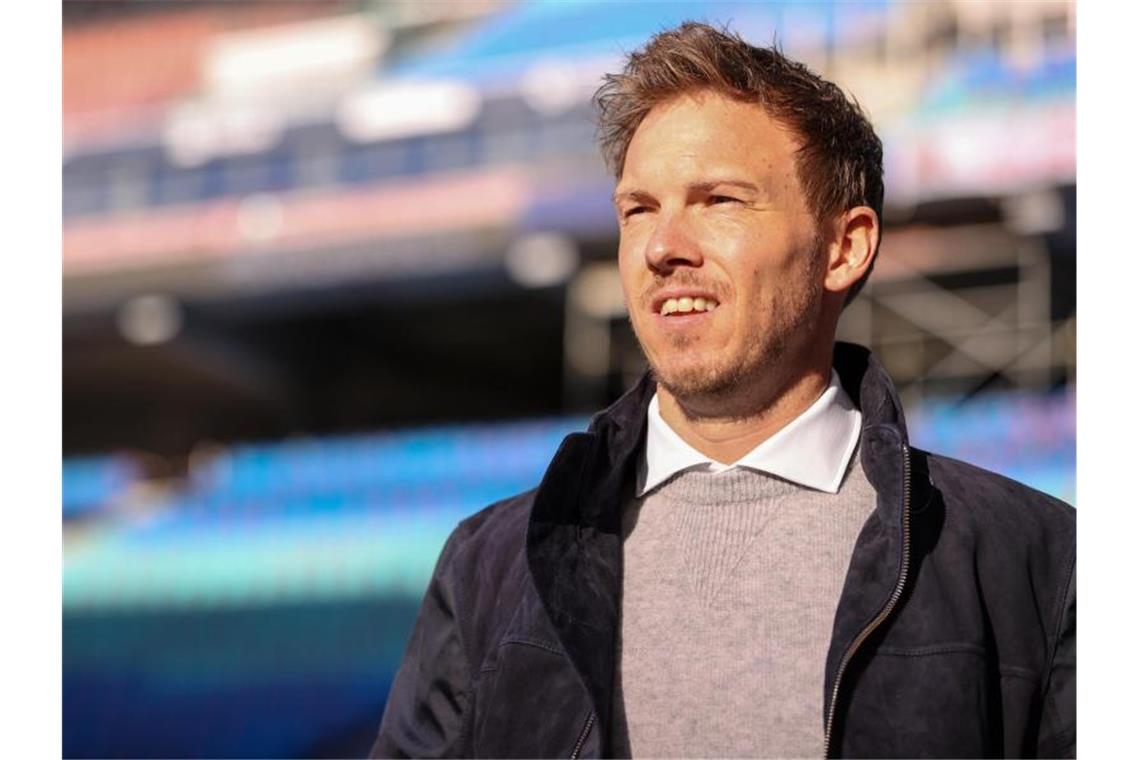 Nagelsmann als erfolgreicher Bayern-Jäger nach München? Leipzigs Trainer Julian Nagelsmann trifft auf seinen alten Club Hoffenheim. Foto: Jan Woitas/dpa-Zentralbild/dpa