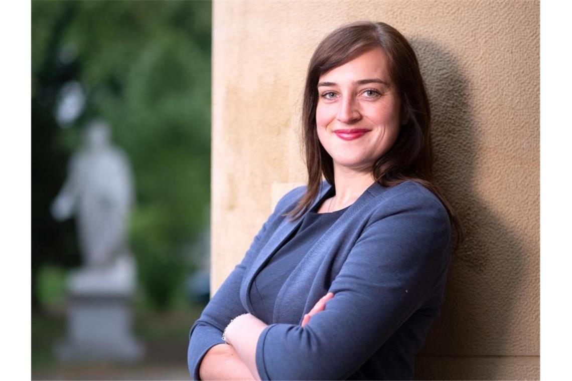 Ex-Chefin der Grünen Jugend will Landesvorsitzende werden Lena Schwelling, ehemalige Landesvorsitzende der Grünen Jugend Baden-Württemberg. Foto: Bernd Weißbrod/dpa/Archivbild