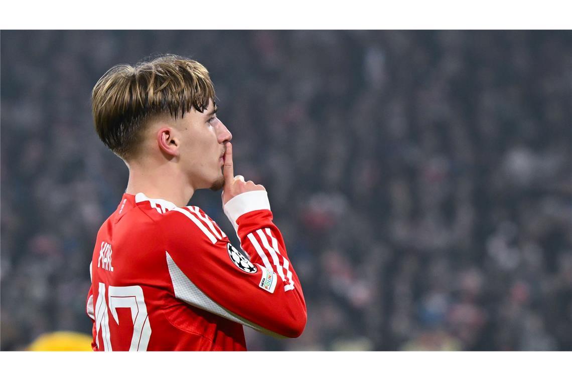 Lennart Karl jubelte auf seine Art.