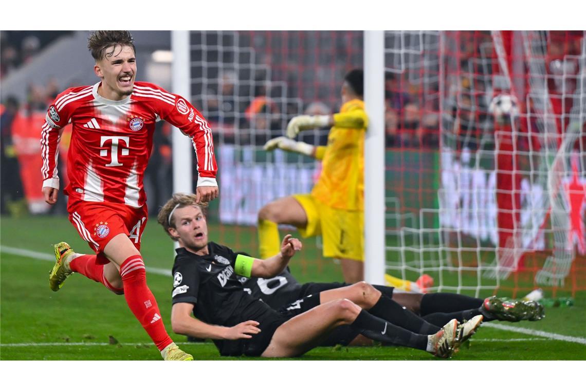 Lennart Karl traf zum umjubelten 2:1.