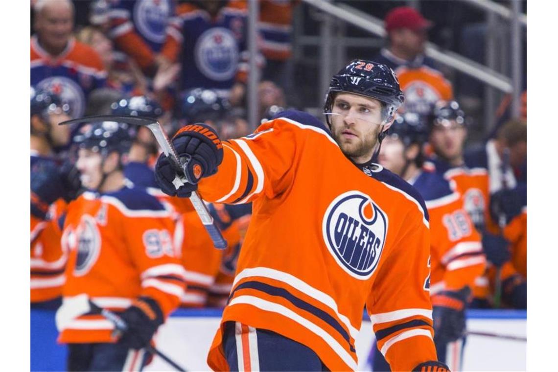 Leon Draisaitl steuerte gegen St. Louis zwei Assists bei. Foto: Amber Bracken/The Canadian Press/AP/dpa