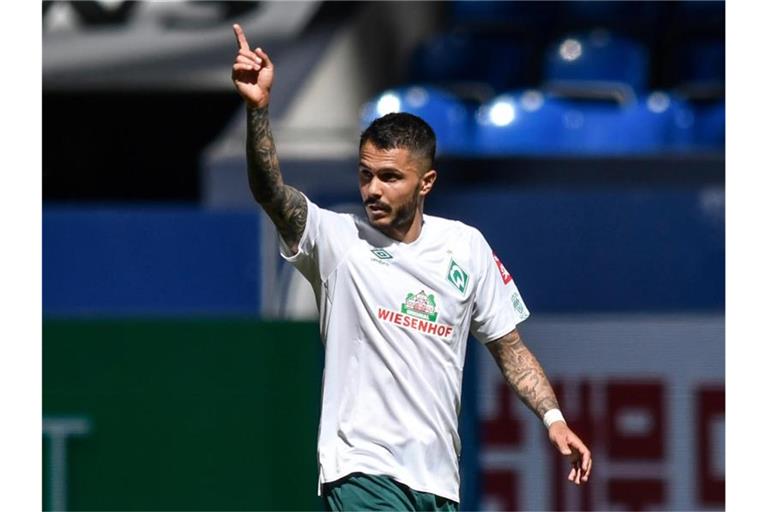 Leonardo Bittencourt soll Werder vor dem Abstieg bewahren. Foto: Bernd Thissen/dpa-Pool/dpa