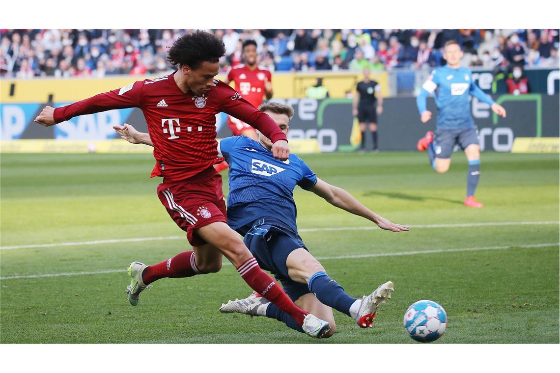 Leroy Sané und der FC Bayern bekommen es am Freitagabend mit der TSG aus Hoffenheim zu tun. Es ist das erste Aufeinandertreffen der Teams in dieser Saison.