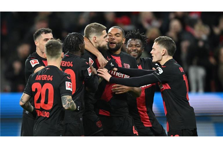Leverkusen konnte den Vorsprung auf die Bayern zumindest vorübergehend auf elf Punkte ausbauen.
