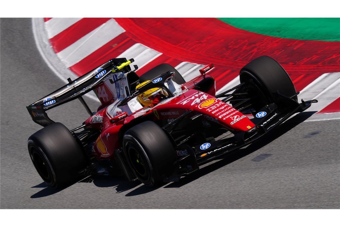 Lewis Hamilton kommt immer besser mit seinem Ferrari klar. (Archivbild)