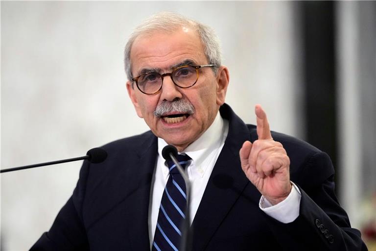 Libanons Ministerpräsident Nawaf Salam (Archivfoto).
