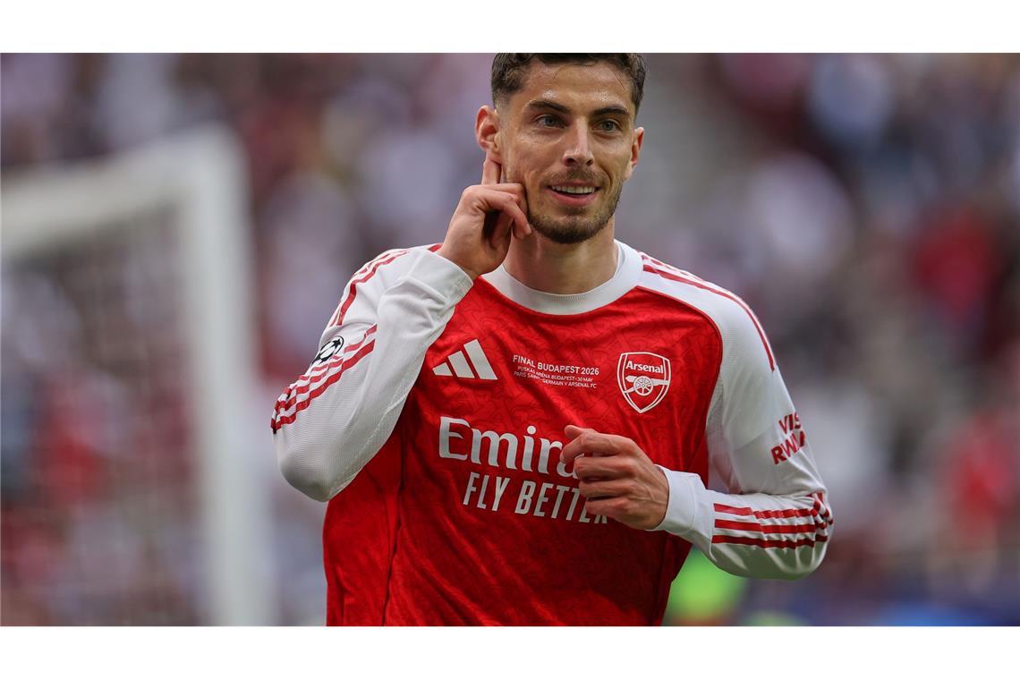 Liebt die große Fußballbühne: Arsenal-Stürmer Kai Havertz.