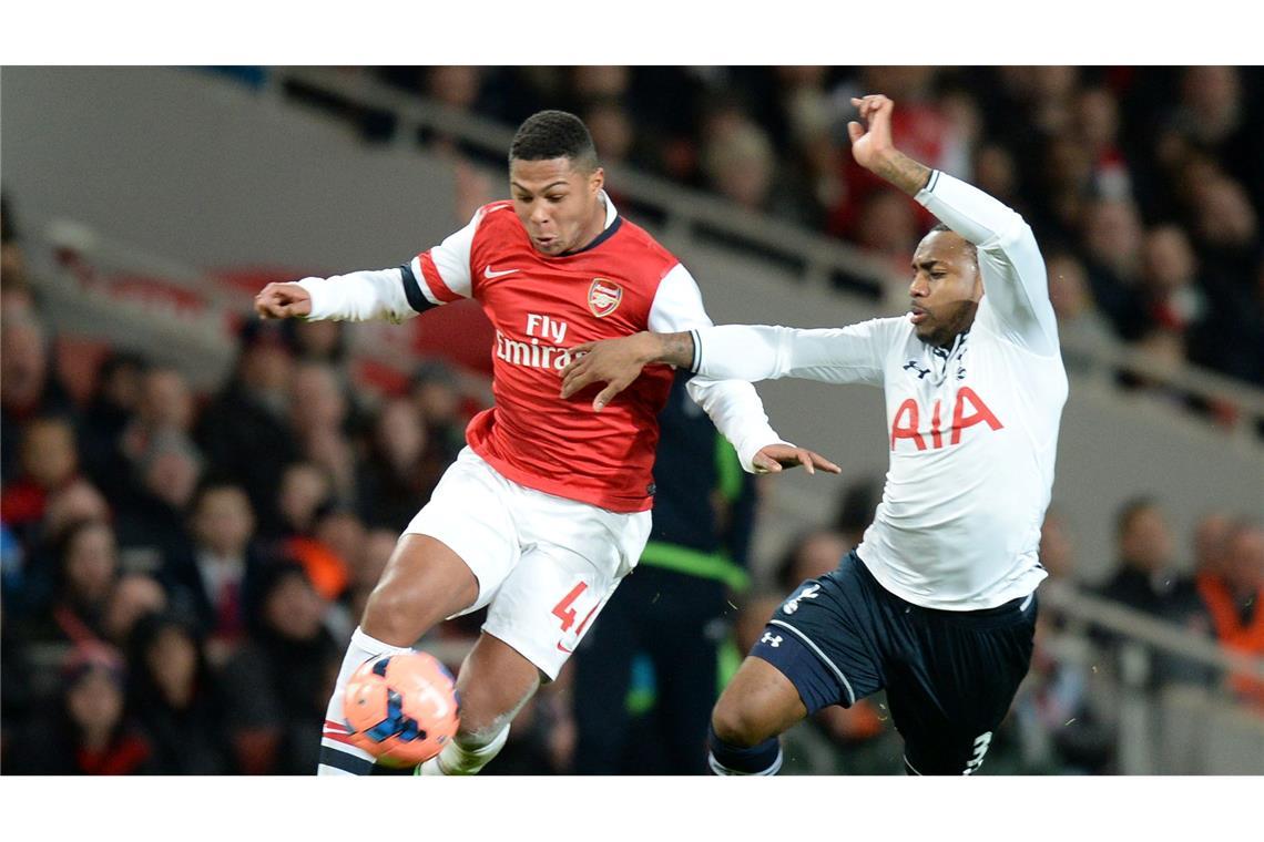 Lief einst für den FC Arsenal auf: Serge Gnabry (l).