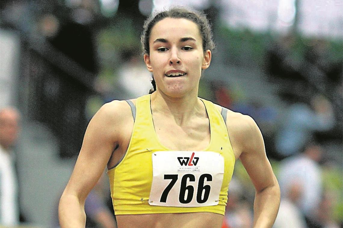 Lief in einem glänzenden 800-Meter-Rennen zu Bronze im Fünfkampf: Lena Schlag.Foto: R. Görlitz