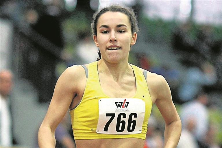 Lief in einem glänzenden 800-Meter-Rennen zu Bronze im Fünfkampf: Lena Schlag.Foto: R. Görlitz