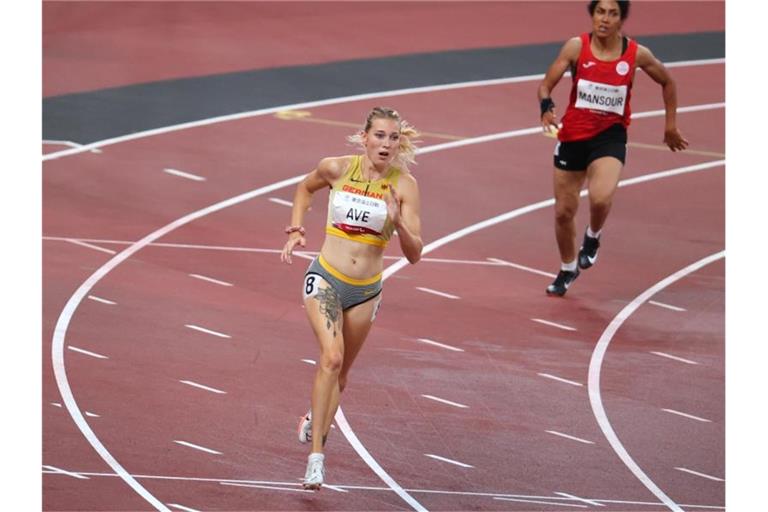 Lief in Weltrekordzeit zu Paralympics-Gold: Lindy Ave. Foto: Karl-Josef Hildenbrand/dpa