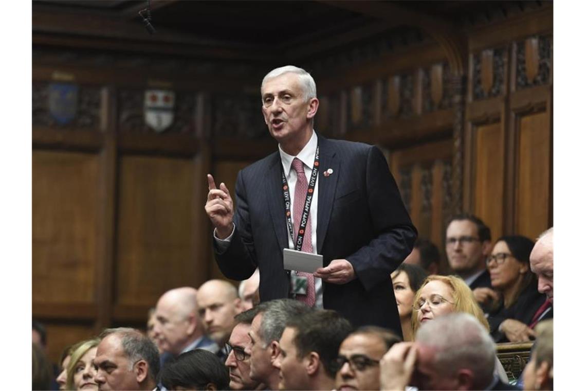 Lindsay Hoyle ist der neue Präsident des britischen Unterhauses. Foto: Jessica Taylor/House of Commons/AP/dpa