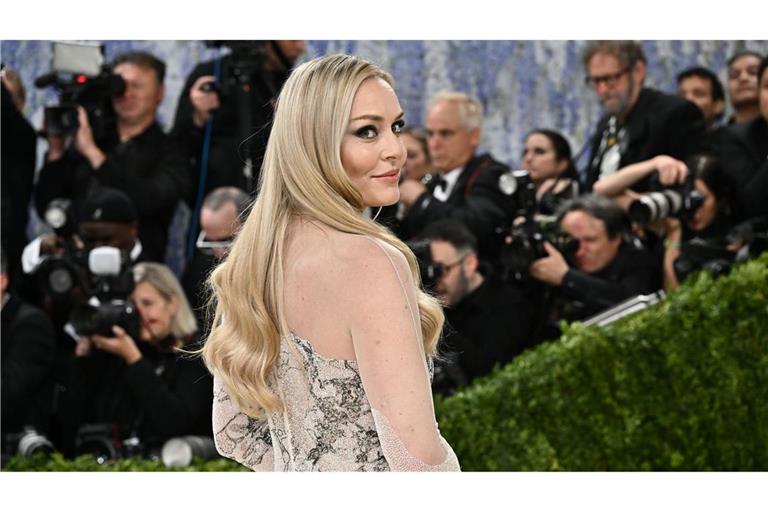 Lindsey Vonn bei der Met-Gala in New York.