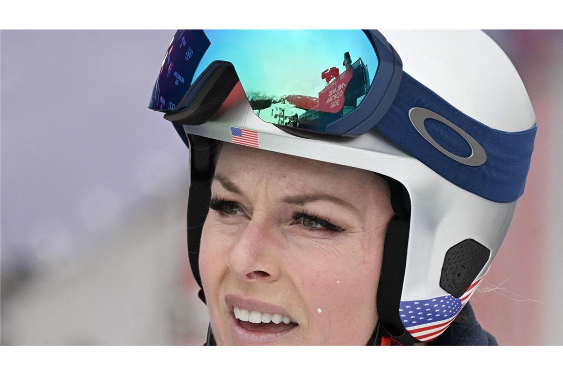 Lindsey Vonn erlebt bei Olympia schwere Tage.