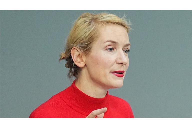Linke-Parteichefin Ines Schwerdtner (Archivfoto)