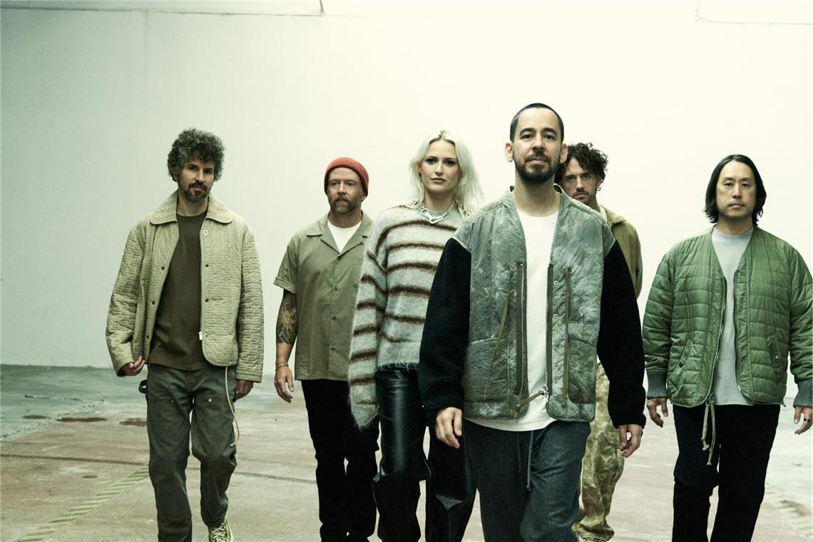 Linkin-Park-Tour noch nicht ausverkauft Linkin Park mit neuer Besetzung.