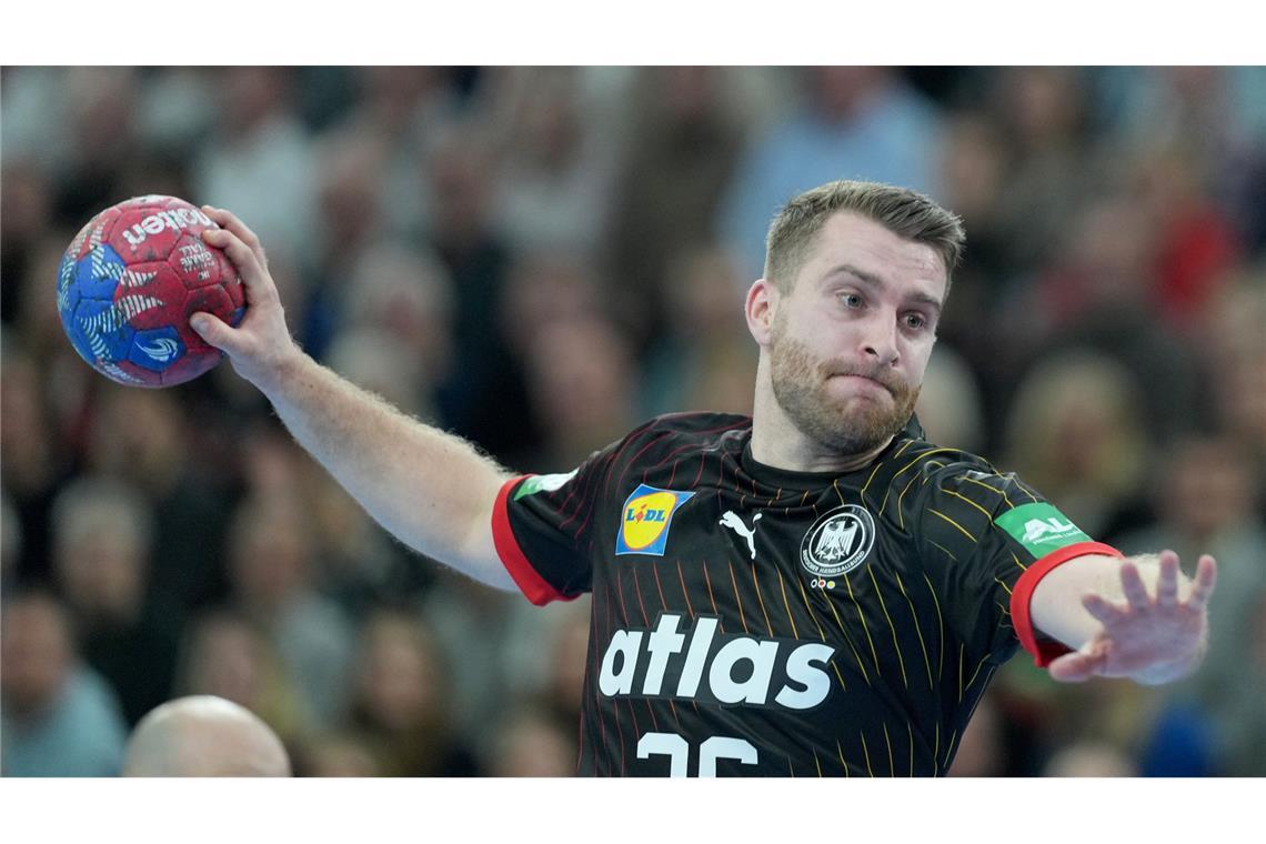 Linksaußen: Lukas Mertens, 29 Jahre, 70 Länderspiele, 158 Tore, SC Magdeburg.