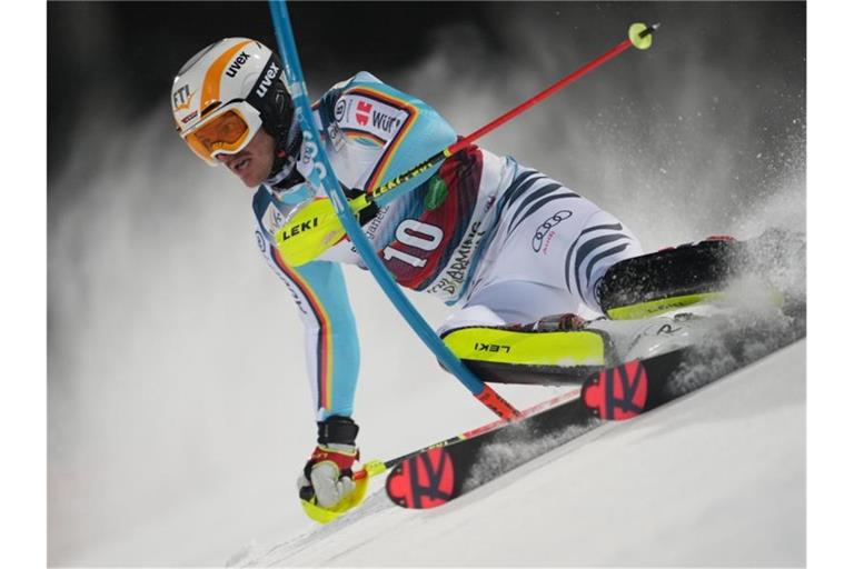 Linus Straßer ist bei den Olympischen Winterspielen in Peking einer der Favoriten. Foto: Georg Hochmuth/APA/dpa