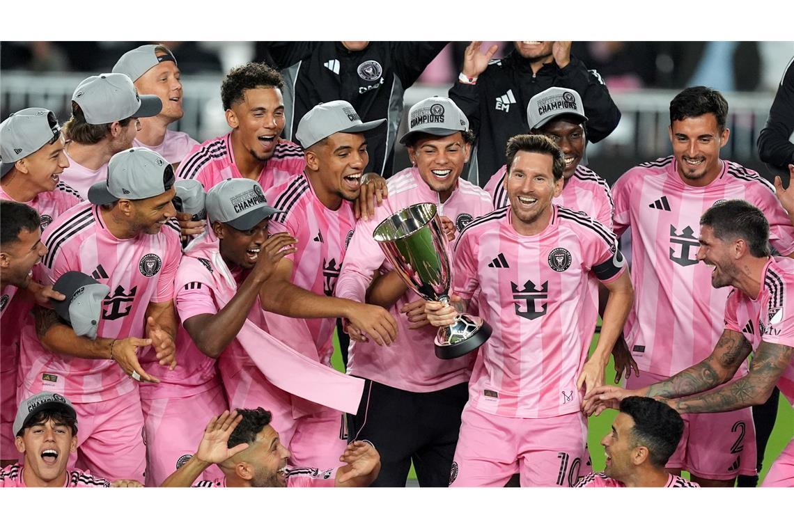Lionel Messi führte Miami erstmals ins Finale um den MLS Cup.
