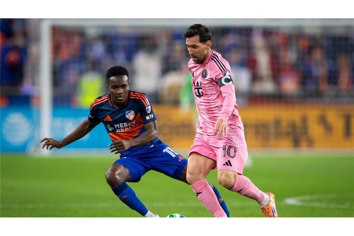 Lionel Messi ist im Playoff-Viertelfinale einmal mehr nicht aufzuhalten.