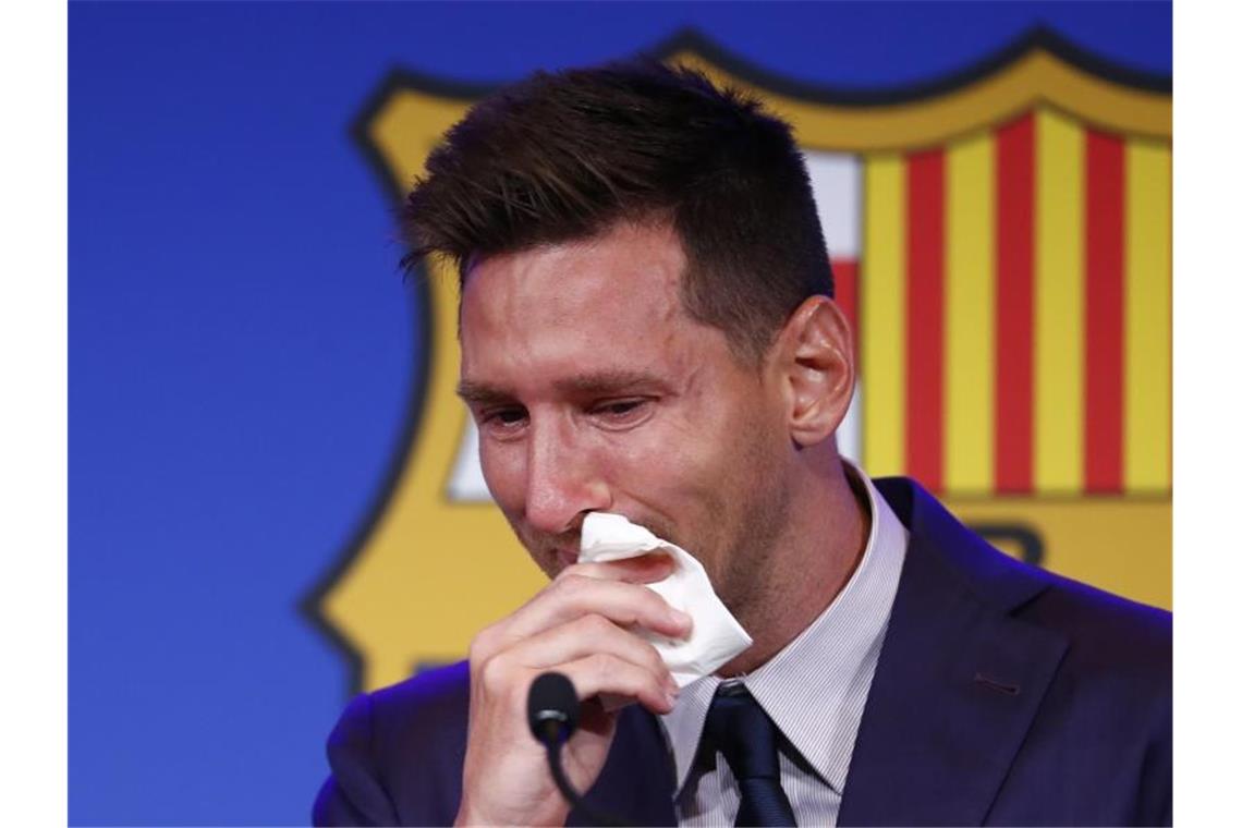 Lionel Messi verließ den FC Barcelona und die spanische Liga. Foto: Joan Monfort/AP/dpa