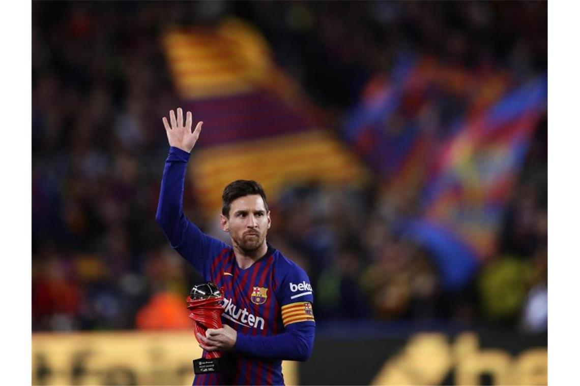 Lionel Messi wird nicht mehr für den FC Barcelona spielen. Foto: Manu Fernandez/AP/dpa