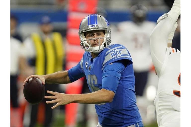Lions-Quarterback Jared Goff. Foto: Paul Sancya/AP/dpa