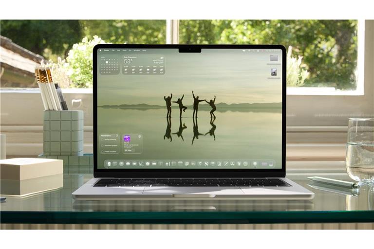 "Liquid Glass" wird auch für macOS Tahoe 26 verfügbar sein.
