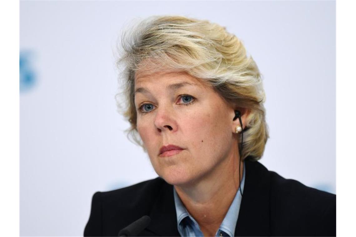 Siemens streicht 1400 Stellen in Deutschland Lisa Davis, Leiterin der Siemens-Energiesparte: „Die geplanten Maßnahmen helfen uns dabei, mehr Wachstumschancen zu schaffen“. Foto: Rainer Jensen/Archiv