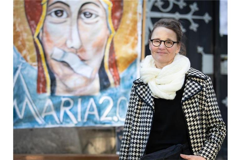 Lisa Kötter, Mitinitiatorin des Kirchenstreiks „Maria 2.0“. Foto: Friso Gentsch/dpa/Archivbild