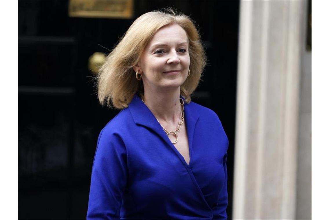 Liz Truss ist die neue Außenministerin von Großbritannien. Foto: Alberto Pezzali/AP/dpa
