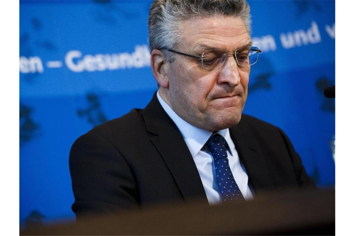 Coronavirus in Deutschland: Zahl der Toten steigt weiter an Lothar H. Wieler, Präsident des Robert Koch-Instituts (RKI). Foto: Carsten Koall/dpa