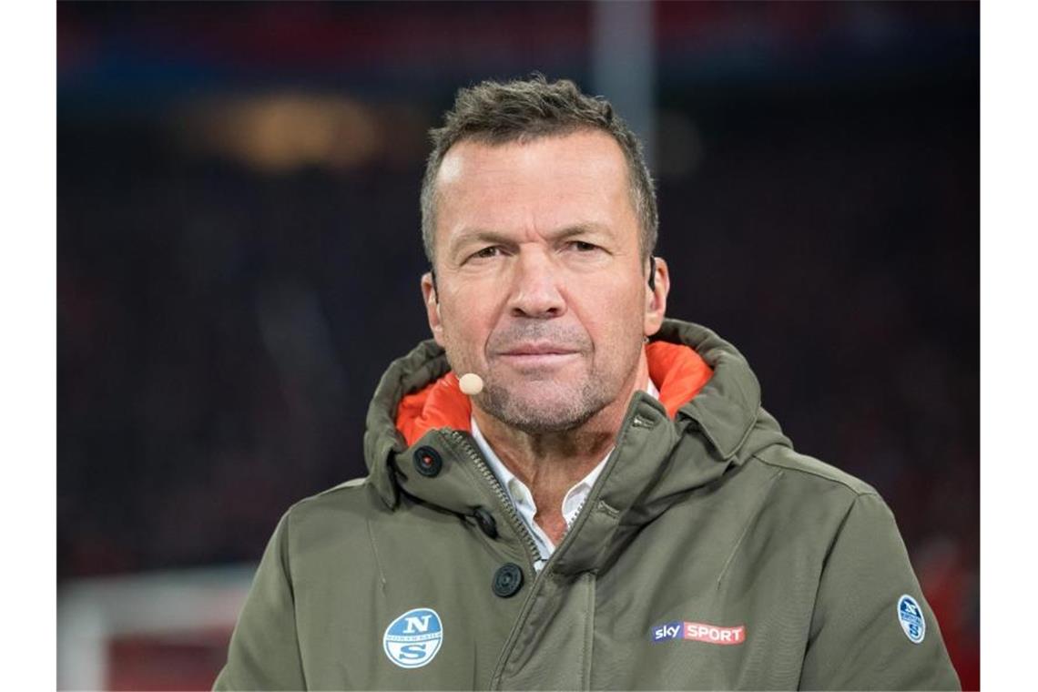 Matthäus: Klinsmann in Berlin mehr Projektleiter als Trainer Lothar Matthäus lobt die Arbeit von Jürgen Klinsmann in Berlin. Foto: Matthias Balk/dpa