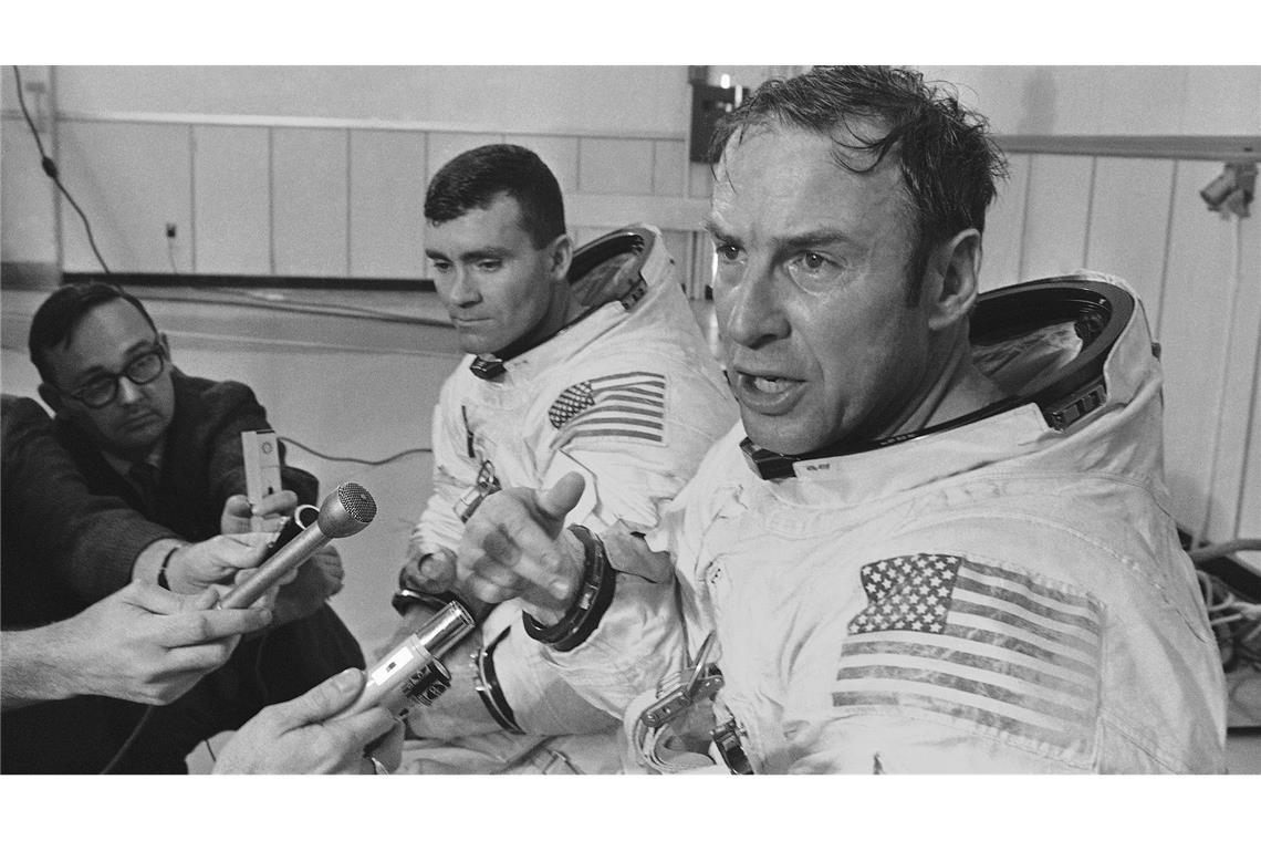Lovell war Kopf der Crew des Fluges von Apollo 13, der 1970 nach einem technischen Defekt beinahe in einer Katastrophe endete. (Archivbild)