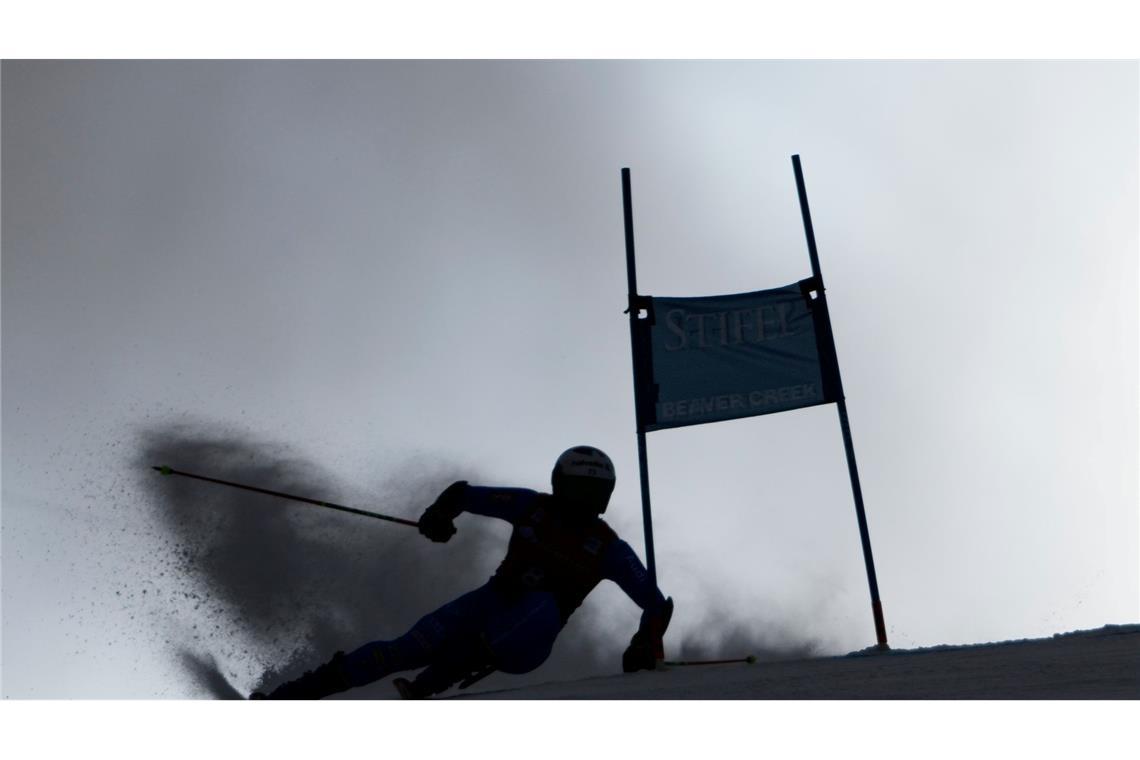 Luca de Aliprandini aus Italien tritt während des Weltcup-Riesenslalom-Rennens der Männer in Beaver Creek an.