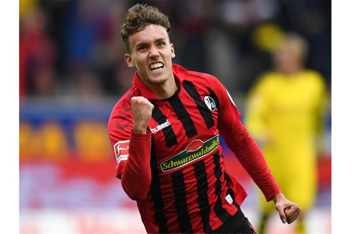 Freiburg gegen Werder wohl ohne Nationalspieler Waldschmidt Luca Waldschmidt in Aktion. Foto: Patrick Seeger/dpa/Archivbild