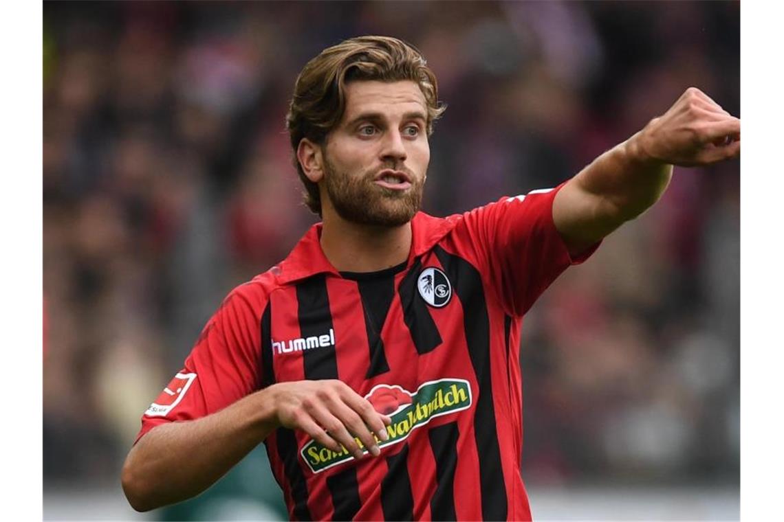 Lucas Höler vom SC Freiburg. Foto: Patrick Seeger/dpa