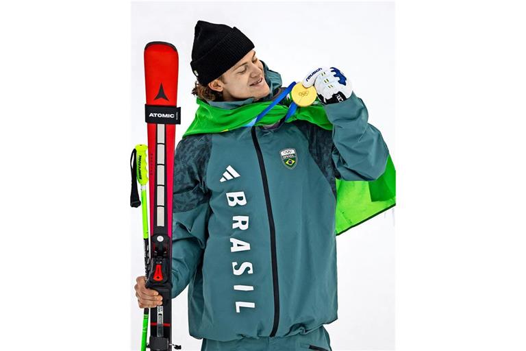 Lucas Pinheiro Braathen holt das erste Gold für Brasilien bei Winterspielen.
