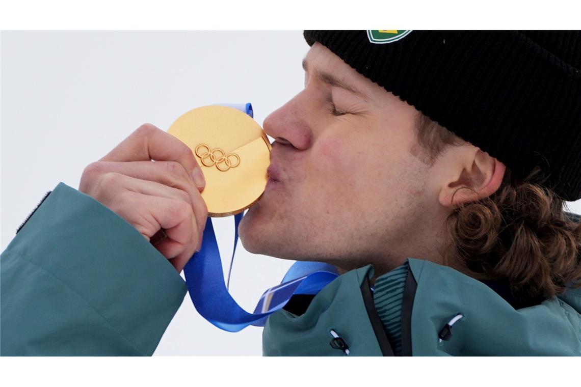 Lucas Pinheiro Braathen schreibt beim Riesenslalom Olympia-Geschichte.