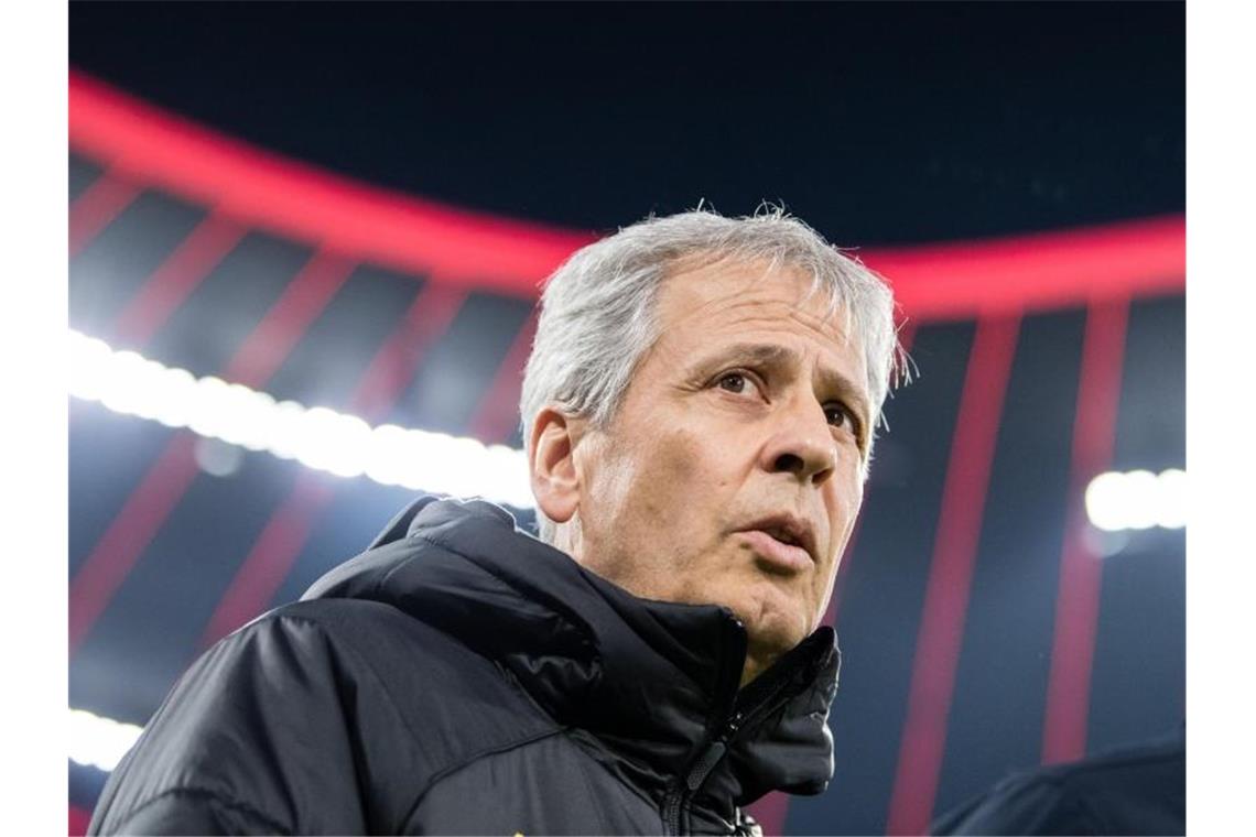 Lucien Favre möchte das Spiel gegen die Bayern schnell vergessen machen. Foto: Matthias Balk/dpa