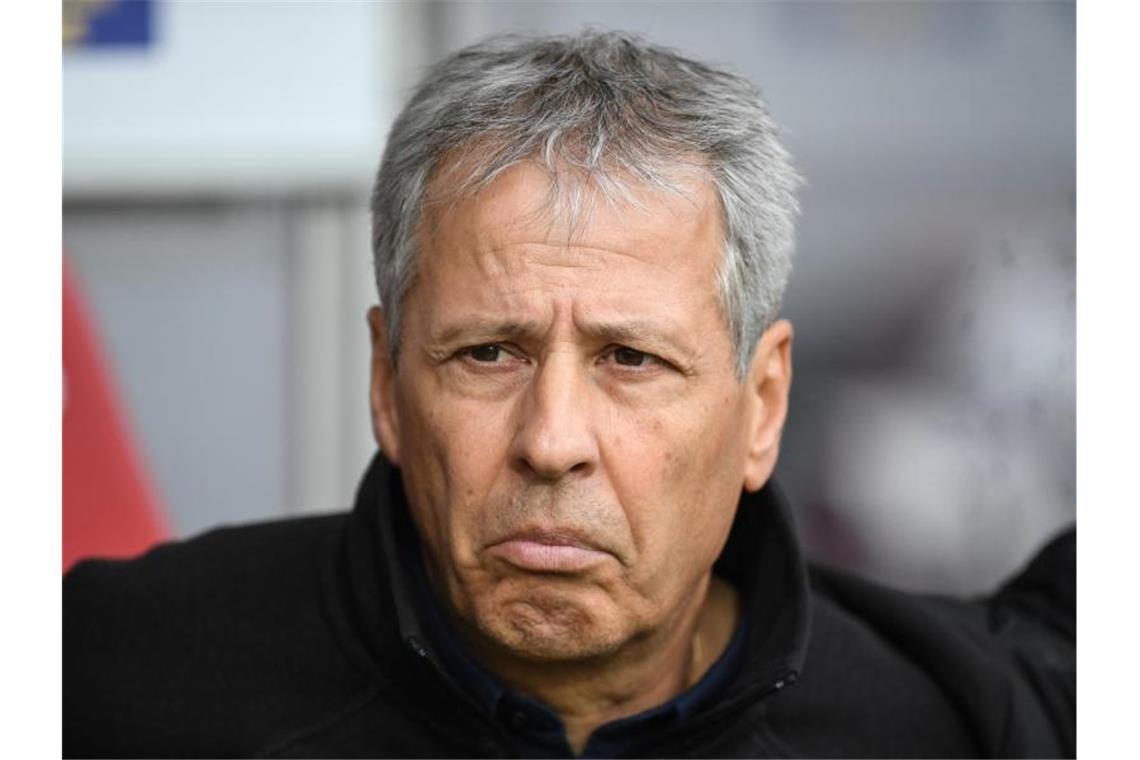 Lucien Favre will unbedingt gewinnen gegen Mönchengladbach. Foto: Patrick Seeger/dpa