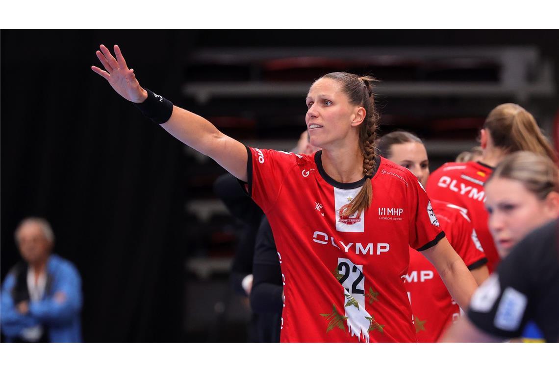 HB Ludwigsburg fehlt noch ein Sieg zur deutschen Meisterschaft Ludwigsburgs Spielführerin Xenia Smits