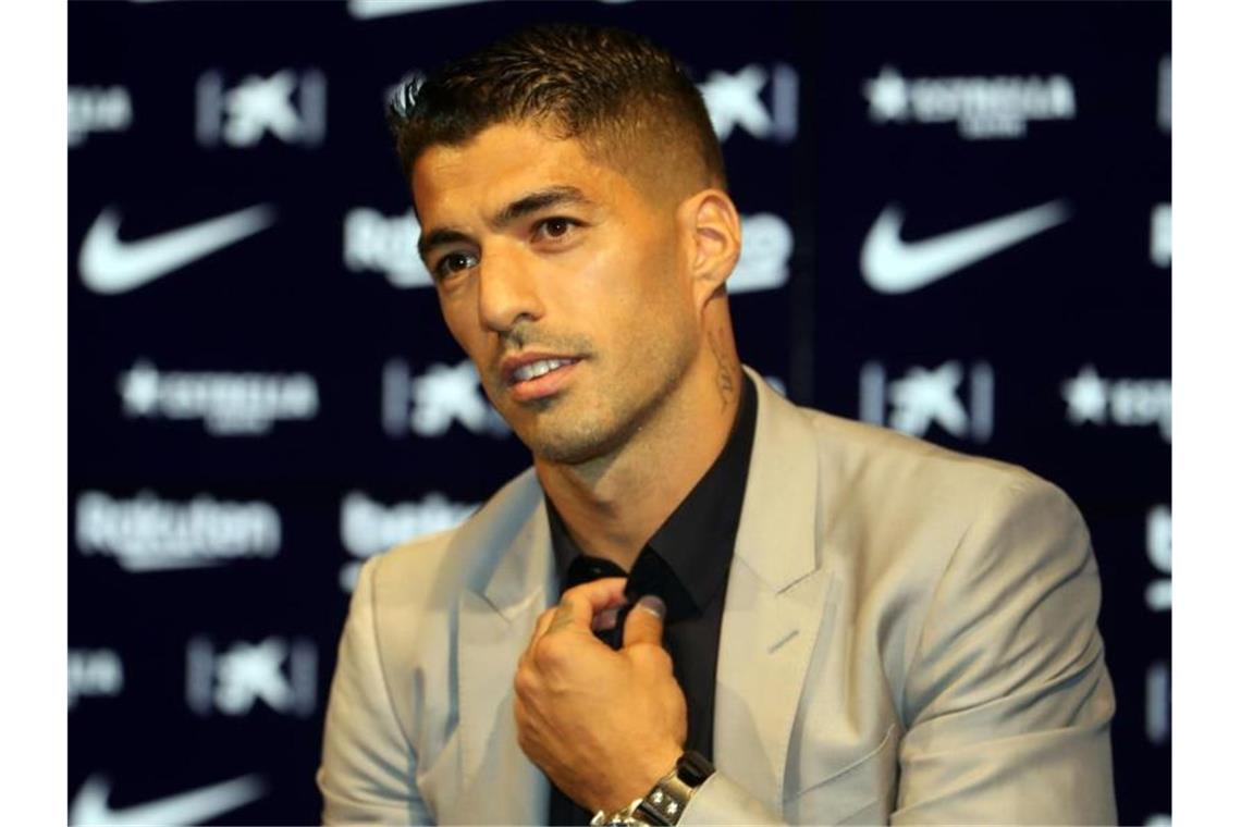 Tränen zum Abschied: Suárez wechselt von Barça zu Atlético Luis Suárez wechselt vom FC Barcelona zum Ligarivalen Atlético Madrid. Foto: Miguel Ruiz/FC Barcelona/dpa