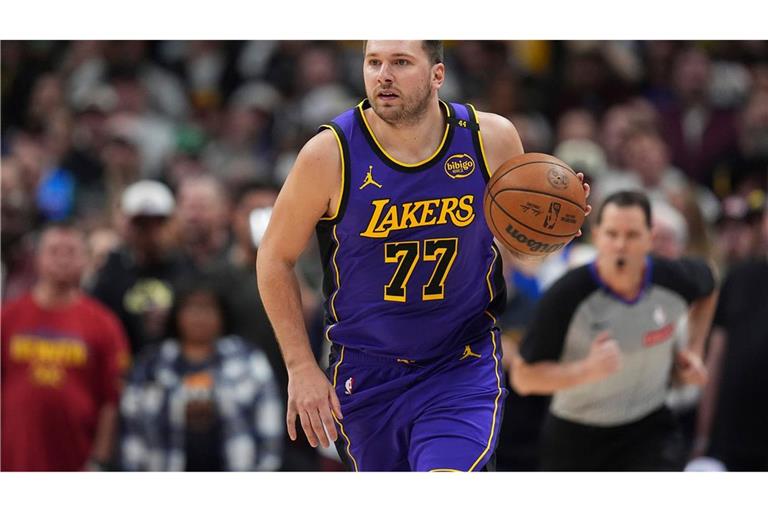 Luka Doncic will mit den Lakers noch viel erreichen.