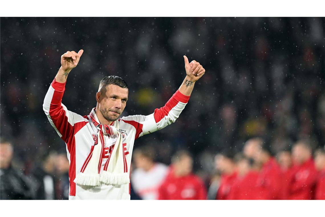 Lukas Podolski beendet seine Karriere.